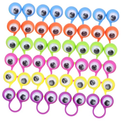 Supvox 1 Satz Große Augen Ringen Augäpfel Halloween- Party Für Kinderspielzeug Langlebiges Fingerspielzeug Auge Auf Ringspielzeug Plastik 36 Stück Supvox 1 Satz Große Augen Ringen Augäpfel Halloween- Party Für Kinderspielzeug Langlebiges Fingerspielzeug Auge Auf Ringspielzeug Plastik 36 Stück von Supvox