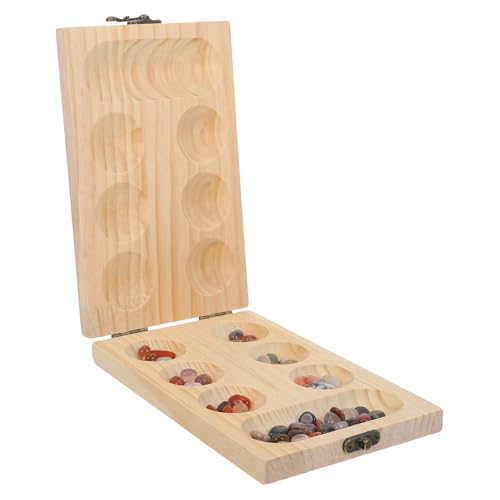 Supvox 1 Satz Hölzernes Edelsteinschach Brettspiel Planke denkendes Puzzlespiel Mancala-Spiel mit Steinen Mancala-Klassiker Mancala-Steine Steinspiel Mancala-Schach Holz Supvox 1 Satz Hölzernes Edelsteinschach Brettspiel Planke denkendes Puzzlespiel Mancala-Spiel mit Steinen Mancala-Klassiker Mancala-Steine Steinspiel Mancala-Schach Holz von Supvox