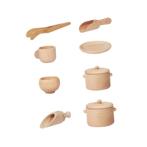 Supvox 1 Satz Holzgeschirrspielzeug kinderbesteck Simulationsgeschirr Geschirr küche Geschirr Werkzeug Tischgeschirr zum Anfassen Geschirr sensorische Werkzeuge hölzern Supvox 1 Satz Holzgeschirrspielzeug kinderbesteck Simulationsgeschirr Geschirr küche Geschirr Werkzeug Tischgeschirr zum Anfassen Geschirr sensorische Werkzeuge hölzern von Supvox