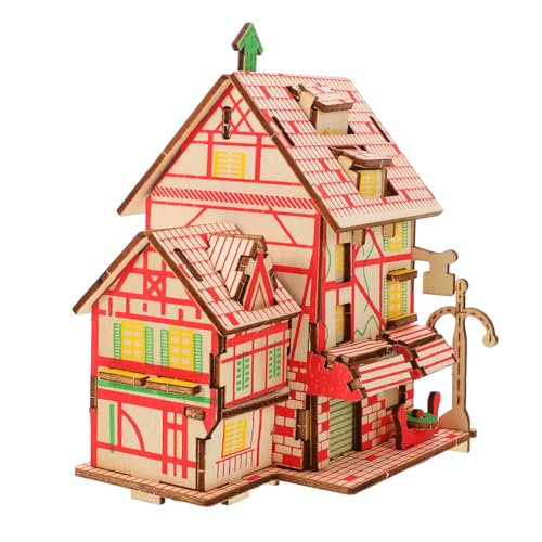 Supvox 1 Satz Holzmodell Bausatz DIY Puzzle für Kreatives Basteln Dekoratives Modell für Stabiles Holzmaterial Einfach Zusammenzubauen für Puzzle Supvox 1 Satz Holzmodell Bausatz DIY Puzzle für Kreatives Basteln Dekoratives Modell für Stabiles Holzmaterial Einfach Zusammenzubauen für Puzzle von Supvox