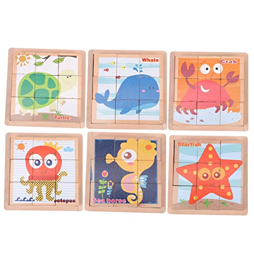 Supvox 1 Satz Holzpuzzle Für Cartoon-Puzzle Bildungsrätsel Holzrätsel Lernpuzzles Aus Holz Lustiger Puzzleblock Kinderpuzzle Rätsel Zum Frühen Lernen Supvox 1 Satz Holzpuzzle Für Cartoon-Puzzle Bildungsrätsel Holzrätsel Lernpuzzles Aus Holz Lustiger Puzzleblock Kinderpuzzle Rätsel Zum Frühen Lernen von Supvox