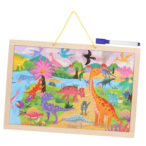 Supvox 1 Satz Holzpuzzle Reißbrett Holzrätsel Lernpuzzle hölzernes DIY-Puzzle Supvox 1 Satz Holzpuzzle Reißbrett Holzrätsel Lernpuzzle hölzernes DIY-Puzzle von Supvox