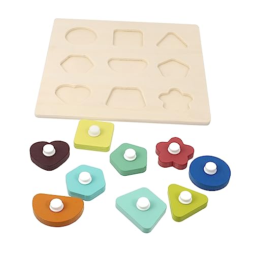 Supvox 1 Satz Holzpuzzle für Großes Montessori Formen und Farben für Frühkindliche Entwicklung und Kreatives für Jungen Supvox 1 Satz Holzpuzzle für Großes Montessori Formen und Farben für Frühkindliche Entwicklung und Kreatives für Jungen von Supvox