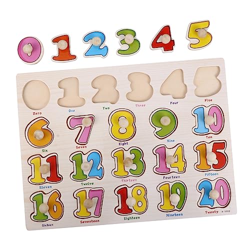 Supvox 1 Satz Holzpuzzle für Jigsaw Puzzle Kreatives Lernspielzeug für Jungen und Fördert Motorische Fähigkeiten und Kreative Entwicklung für Kleinkinder und Vorschulkinder Supvox 1 Satz Holzpuzzle für Jigsaw Puzzle Kreatives Lernspielzeug für Jungen und Fördert Motorische Fähigkeiten und Kreative Entwicklung für Kleinkinder und Vorschulkinder von Supvox