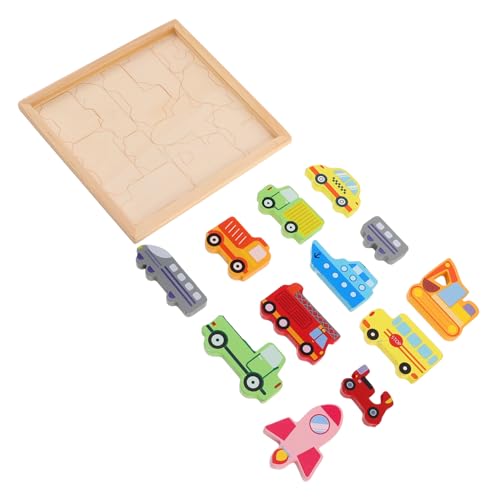 Supvox 1 Satz Holzpuzzle für Kleinkinder Kreatives Fahrzeug Matching Montessori Lernspielzeug Hand Augen Koordination und Kognitiven Fähigkeiten für Vorschule und Frühkindliche Bildung Supvox 1 Satz Holzpuzzle für Kleinkinder Kreatives Fahrzeug Matching Montessori Lernspielzeug Hand Augen Koordination und Kognitiven Fähigkeiten für Vorschule und Frühkindliche Bildung von Supvox