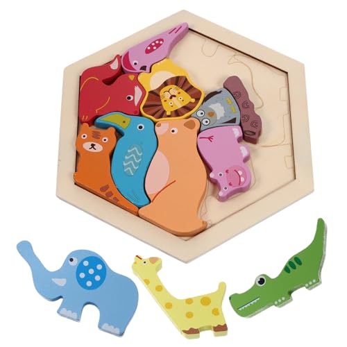 Supvox 1 Satz Holzpuzzle für Kreatives Geometrisches Tier Puzzle aus Hochwertigem Holz für Kleinkinder Sicheres Lernspielzeug Hand Augen Koordination und Selbstvertrauen für und Tägliches Supvox 1 Satz Holzpuzzle für Kreatives Geometrisches Tier Puzzle aus Hochwertigem Holz für Kleinkinder Sicheres Lernspielzeug Hand Augen Koordination und Selbstvertrauen für und Tägliches von Supvox