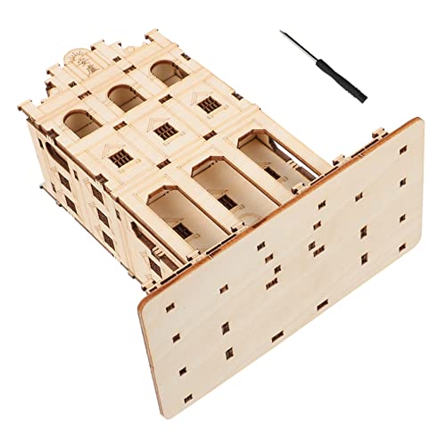 Supvox 1 Satz Holzpuzzle für Pädagogisches Modell Hand Augen Koordination DIY Holzspielzeug für Kreative Bastelstunden zu Geburtstagen und Feiertagen von Supvox