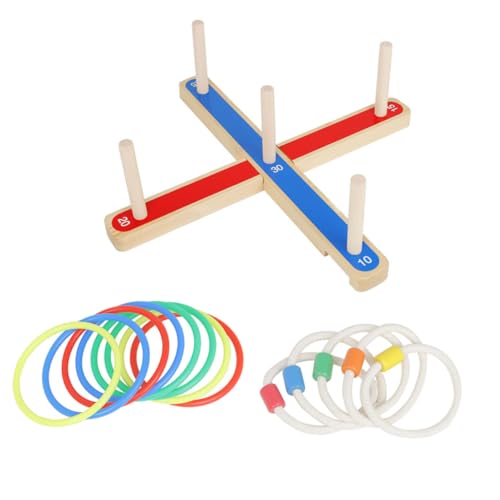 Supvox 1 Satz Holzring Wurfringspielzeug Werfen Wurfringe Für Lernspielzeug Zum Ringwerfen Wurfringe Spiel Werfen Bildungsspielzeug Ring-wurf Bunt Hanfseil Supvox 1 Satz Holzring Wurfringspielzeug Werfen Wurfringe Für Lernspielzeug Zum Ringwerfen Wurfringe Spiel Werfen Bildungsspielzeug Ring-wurf Bunt Hanfseil von Supvox