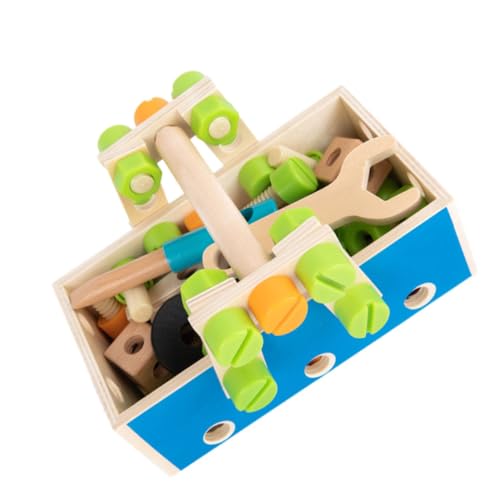 Supvox 1 Satz Holzspielzeug Werkzeugkasten für Multifunktionales Simulationsspielzeug Hand Augen Koordination und Kreativen Rollenspiele für Jungen mit Verschiedenen Zubehörteilen Supvox 1 Satz Holzspielzeug Werkzeugkasten für Multifunktionales Simulationsspielzeug Hand Augen Koordination und Kreativen Rollenspiele für Jungen mit Verschiedenen Zubehörteilen von Supvox