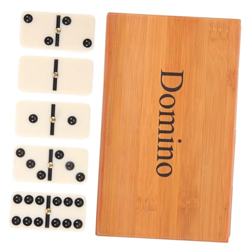 Supvox 1 Satz Interaktives Domino aus Lustige Dominosteine für Drinnen und Draußen Robuste Aufbewahrungsbox Pädagogisches für Familien und Freunde für Gemeinsame Supvox 1 Satz Interaktives Domino aus Lustige Dominosteine für Drinnen und Draußen Robuste Aufbewahrungsbox Pädagogisches für Familien und Freunde für Gemeinsame von Supvox
