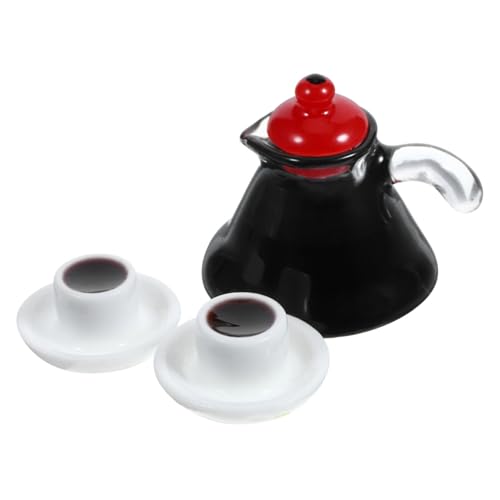 Supvox 1 Satz Kaffeemaschine Mini Tassen Zubehör für Puppenhaus Dekoration Realistische Küchen Requisiten für Rollenspiele und Miniaturen Supvox 1 Satz Kaffeemaschine Mini Tassen Zubehör für Puppenhaus Dekoration Realistische Küchen Requisiten für Rollenspiele und Miniaturen von Supvox