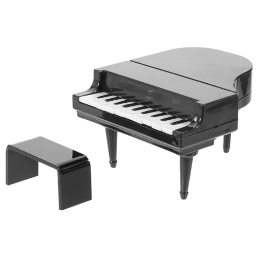 Supvox 1 Satz Kinderspielzeugklaviermodell Mini kleines Klavier winzig Tischdekoration Klavier Zubehör für Puppenhäuser Puppenhaus Musikinstrument Plastik Black Supvox 1 Satz Kinderspielzeugklaviermodell Mini kleines Klavier winzig Tischdekoration Klavier Zubehör für Puppenhäuser Puppenhaus Musikinstrument Plastik Black von Supvox