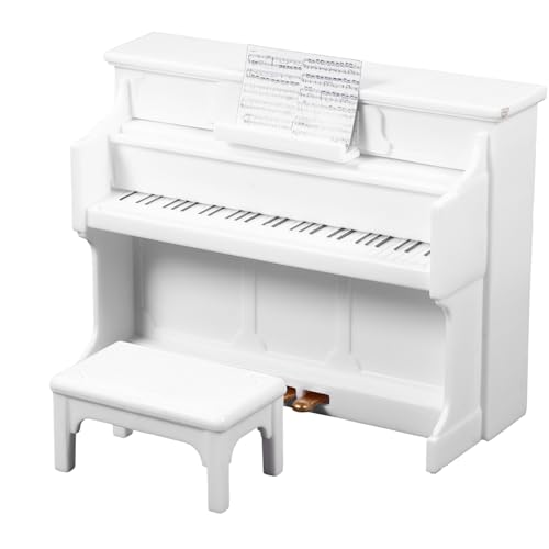 Supvox 1 Satz Klaviermodell Winziges Hausklavier Klavierhocker Dekoration Klavier Für Minihaus Miniklavier Für Puppe Puppenhausmöbel Klavier Für Puppenhaus Miniaturmöbel Weiß Plastik Supvox 1 Satz Klaviermodell Winziges Hausklavier Klavierhocker Dekoration Klavier Für Minihaus Miniklavier Für Puppe Puppenhausmöbel Klavier Für Puppenhaus Miniaturmöbel Weiß Plastik von Supvox