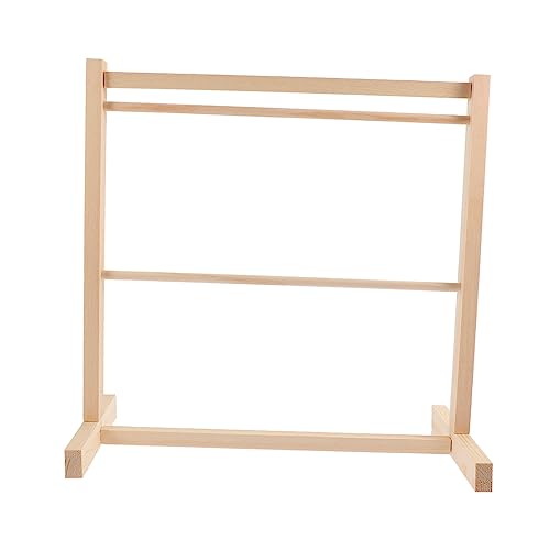 Supvox 1 Satz Kleiderständer für Puppen Aufbewahrungsregal für Puppenkleidung Lagig aus Hochwertigem Holz für Organisation von Puppenoutfits und Zubehör Supvox 1 Satz Kleiderständer für Puppen Aufbewahrungsregal für Puppenkleidung Lagig aus Hochwertigem Holz für Organisation von Puppenoutfits und Zubehör von Supvox