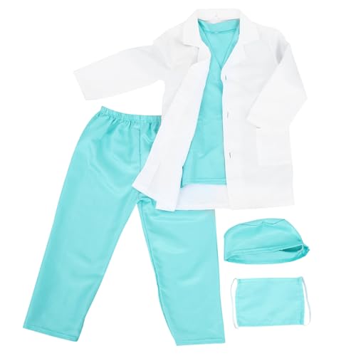 Supvox 1 Satz Kleidung Des Kinderarztes Arztkostüm Für Arzt-accessoires-kostüm Berufstagskostüm Für Kostüme Für Jungen Arztuniform Kinderarztkostüm Arzt-outfit Stoff Supvox 1 Satz Kleidung Des Kinderarztes Arztkostüm Für Arzt-accessoires-kostüm Berufstagskostüm Für Kostüme Für Jungen Arztuniform Kinderarztkostüm Arzt-outfit Stoff von Supvox
