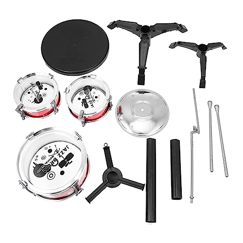 Supvox 1 Satz Kleinkinder Schlagzeug Set Teiliges Musikspielzeug für Jungen Langlebigem Fördert Kreatives und Musizieren Frühkindliche Entwicklung und Spaß Supvox 1 Satz Kleinkinder Schlagzeug Set Teiliges Musikspielzeug für Jungen Langlebigem Fördert Kreatives und Musizieren Frühkindliche Entwicklung und Spaß von Supvox