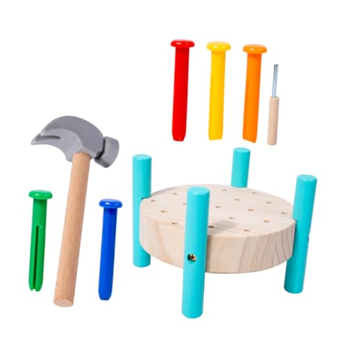 Supvox 1 Satz Klopfen Spielzeuge Hammer Nagellux Farbkognitiver Schlagtisch Klopfendes Bildungsspielzeug Kinderspielzeug Sky-Blue Metall Supvox 1 Satz Klopfen Spielzeuge Hammer Nagellux Farbkognitiver Schlagtisch Klopfendes Bildungsspielzeug Kinderspielzeug Sky-Blue Metall von Supvox