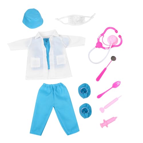 Supvox 1 Satz Krankenschwester Kostüm mit Zubehör Rollenspiel Outfits für Amerikanische Puppen Kreativität und Vorstellungskraft Supvox 1 Satz Krankenschwester Kostüm mit Zubehör Rollenspiel Outfits für Amerikanische Puppen Kreativität und Vorstellungskraft von Supvox