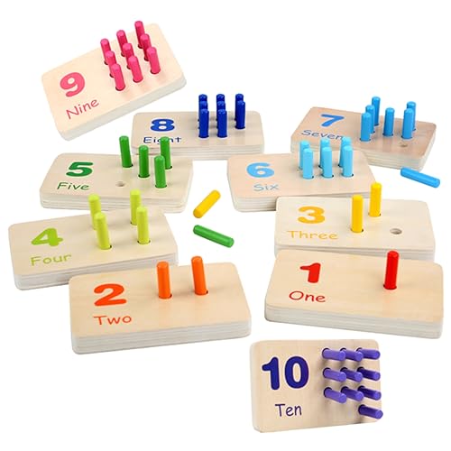 Supvox 1 Satz Kreatives Holzspielzeug für Montessori Steckspiel Fördert Konzentration und Feinmotorik Sicheres und Lernspielzeug für Jungen für Frühe Bildung Supvox 1 Satz Kreatives Holzspielzeug für Montessori Steckspiel Fördert Konzentration und Feinmotorik Sicheres und Lernspielzeug für Jungen für Frühe Bildung von Supvox