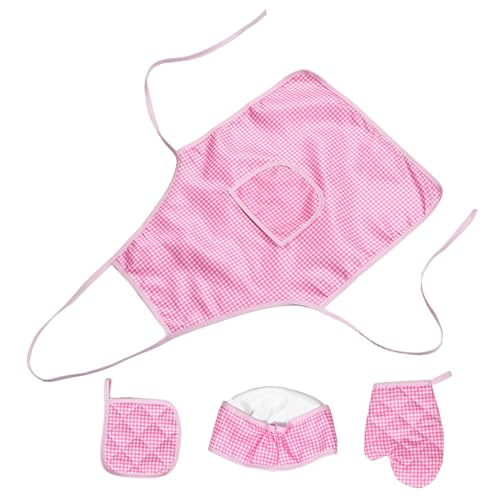 Supvox 1 Satz Küchenschürze für Kochwerkzeug für Kleinkindschürze Junge Kochspielzeug Set Plüsch Kochmütze Kochschürze für Kind Kinderschürze für Mädchen Polyester Rosa Supvox 1 Satz Küchenschürze für Kochwerkzeug für Kleinkindschürze Junge Kochspielzeug Set Plüsch Kochmütze Kochschürze für Kind Kinderschürze für Mädchen Polyester Rosa von Supvox