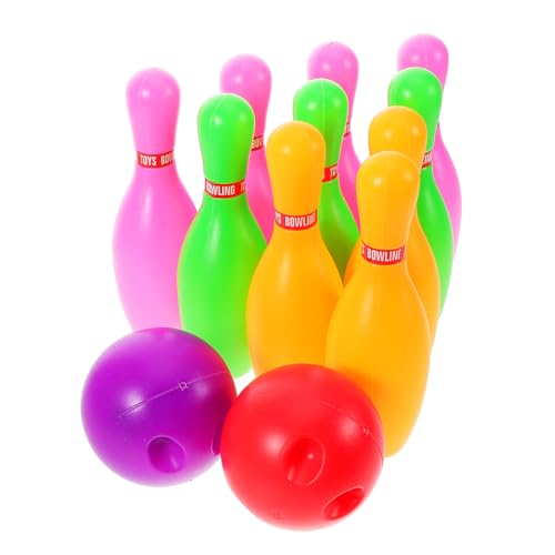Supvox 1 Satz Kunterbuntes Bowling Set für Kleinkinder Interaktives Indoor für Eltern Junge Mädchen Bindung Fördert Fitness und Motorische Fähigkeiten für Zuhause und Kindergärten Supvox 1 Satz Kunterbuntes Bowling Set für Kleinkinder Interaktives Indoor für Eltern Junge Mädchen Bindung Fördert Fitness und Motorische Fähigkeiten für Zuhause und Kindergärten von Supvox