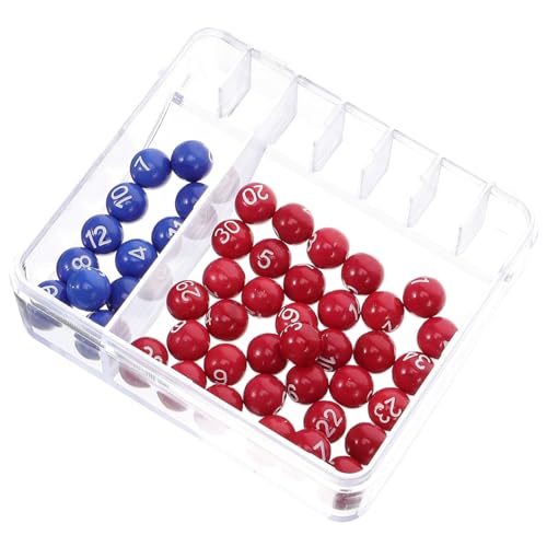 Supvox 1 Satz -Lotteriemaschine Party Tombola Bälle Simulator Mini-Lotteriemaschine drehteller Nummernauswahlmaschine Spielmaschine Spielzähler Nummernball-Picker Acryl Supvox 1 Satz -Lotteriemaschine Party Tombola Bälle Simulator Mini-Lotteriemaschine drehteller Nummernauswahlmaschine Spielmaschine Spielzähler Nummernball-Picker Acryl von Supvox