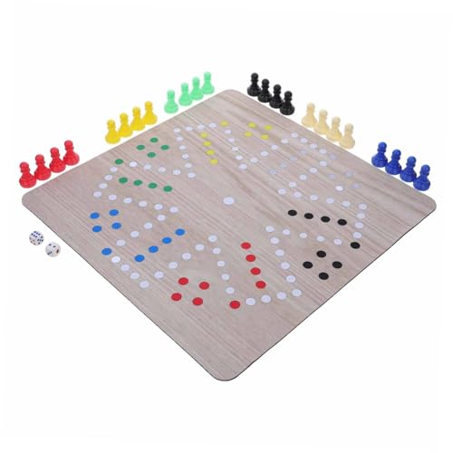 Supvox 1 Satz Ludo Schachbrett Tragbares Schach Abs von Supvox