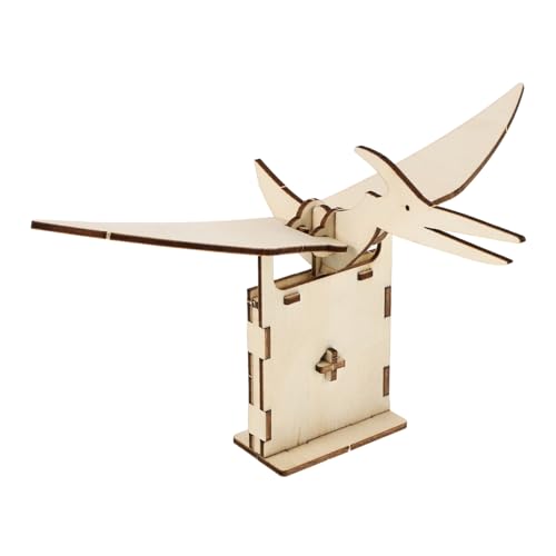 Supvox 1 Satz Mechanisches Dinosaurier DIY Holz Modell Bausatz für Kreatives Basteln mit Realistischem Design Fördert Kreatives und Konzentration Jungen Supvox 1 Satz Mechanisches Dinosaurier DIY Holz Modell Bausatz für Kreatives Basteln mit Realistischem Design Fördert Kreatives und Konzentration Jungen von Supvox
