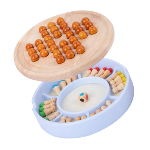 Supvox 1 Satz Memory Schachspiel Holzspielzeug für Gedächtnistraining und Frühe Bildung Tischspiel mit Aufbewahrungsbox Fördert Konzentration und Interaktivität für Jungen und Jahren von Supvox