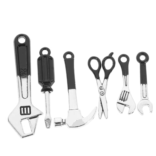 Supvox 1 Satz Mini Hammerschlüssel Mikro Miniatur Puppenhaus Gebäude realistisch Kleine Werkzeugspielzeuge zur Dekoration Mini-Werkzeuge für Mini- Zubehör Eisen Black Supvox 1 Satz Mini Hammerschlüssel Mikro Miniatur Puppenhaus Gebäude realistisch Kleine Werkzeugspielzeuge zur Dekoration Mini-Werkzeuge für Mini- Zubehör Eisen Black von Supvox