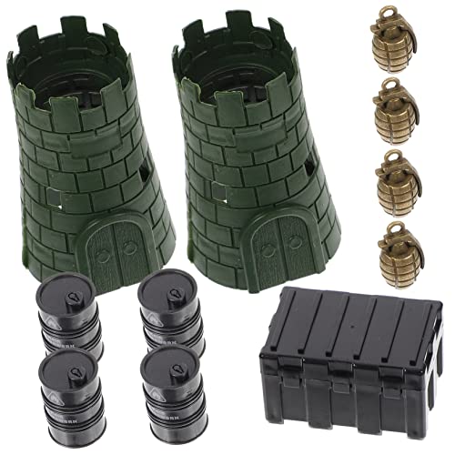 Supvox 1 Satz Mini-Militärzubehör kinderspielzeug Konstruktionsspielzeug für Bauspielzeug Sie Konstruktionssandkit Sandtischspielzeug Soldatenspielzeug Harz von Supvox