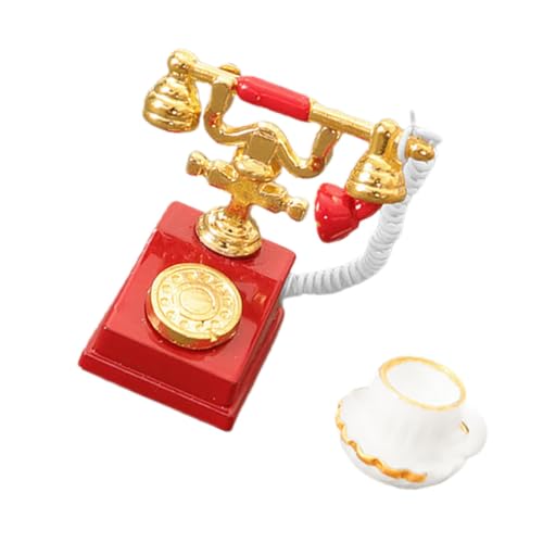 Supvox 1 Satz Mini-Telefon-puppenhaus Puppenmöbel-Telefon Puppenhausmöbel Vintage Puppenhaus-Vintage-möbel Miniatur-puppentelefon Puppenhaustelefon Miniatur-Telefon Prop-Telefon Rot Harz Supvox 1 Satz Mini-Telefon-puppenhaus Puppenmöbel-Telefon Puppenhausmöbel Vintage Puppenhaus-Vintage-möbel Miniatur-puppentelefon Puppenhaustelefon Miniatur-Telefon Prop-Telefon Rot Harz von Supvox