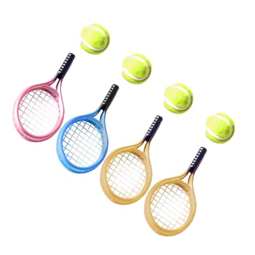 Supvox 1 Satz Mini -Tennisschlägerschläger Miniaturen Ball Party Zubehör Sport Miniatur-Tennisornament Miniatur -Ornamente Miniatur-Tennisschläger Foto Requisiten Modell Plastik Supvox 1 Satz Mini -Tennisschlägerschläger Miniaturen Ball Party Zubehör Sport Miniatur-Tennisornament Miniatur -Ornamente Miniatur-Tennisschläger Foto Requisiten Modell Plastik von Supvox