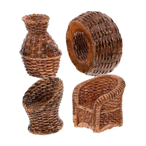 Supvox 1 Satz Mini-Tisch- und Stuhlmodell Dekoration Miniaturmöbel Simulationstisch- und Stuhlmodell Wohnkultur puppenhaus Puppenmöbel Mini-Hausverzierung Harz Light Brown Supvox 1 Satz Mini-Tisch- und Stuhlmodell Dekoration Miniaturmöbel Simulationstisch- und Stuhlmodell Wohnkultur puppenhaus Puppenmöbel Mini-Hausverzierung Harz Light Brown von Supvox