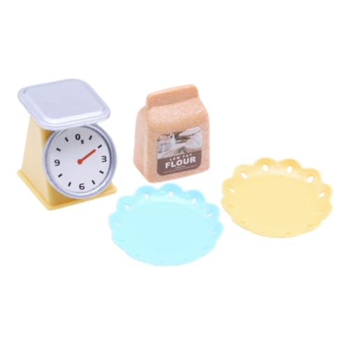 Supvox 1 Satz Mini- für kinderspielzeug Toys for puppenhauszubehör Mini-Modell Mini-Backspielzeug simuliertes Küchengeschirr-Kit Plastik Supvox 1 Satz Mini- für kinderspielzeug Toys for puppenhauszubehör Mini-Modell Mini-Backspielzeug simuliertes Küchengeschirr-Kit Plastik von Supvox