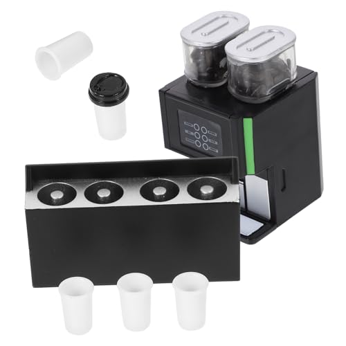 Supvox 1 Satz Modell kaffeemaschine Espressotassen espressomaschine kaffeevollautomaten kaffeekocher Puppenhauslieferungen Mini-Kaffeemaschine Plastik Black Supvox 1 Satz Modell kaffeemaschine Espressotassen espressomaschine kaffeevollautomaten kaffeekocher Puppenhauslieferungen Mini-Kaffeemaschine Plastik Black von Supvox