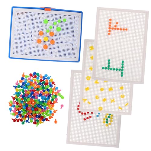 Supvox 1 Satz Nagelpuzzle Pilz Design-bohrspielzeug Mosaik-stecktafeln Für Ersatzklammern Für Pegboard Kleinkind Basteln Ziegelsteine-Puzzle Bohrspielzeug Plastik Supvox 1 Satz Nagelpuzzle Pilz Design-bohrspielzeug Mosaik-stecktafeln Für Ersatzklammern Für Pegboard Kleinkind Basteln Ziegelsteine-Puzzle Bohrspielzeug Plastik von Supvox