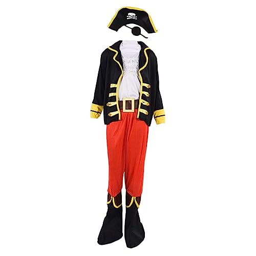Supvox 1 Satz Piratenkostüm Performance-umhang- Halloween-kostümverzierung Partyzubehör Piraten-requisite Piratendekoration Für Den Außenbereich Piratenhut Polyester Supvox 1 Satz Piratenkostüm Performance-umhang- Halloween-kostümverzierung Partyzubehör Piraten-requisite Piratendekoration Für Den Außenbereich Piratenhut Polyester von Supvox