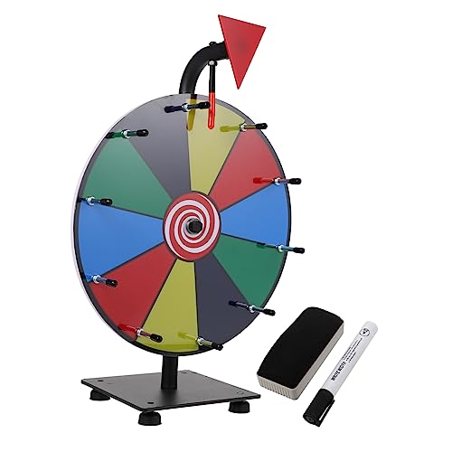 Supvox 1 Satz Preisrad mit Bunten Feldern Leichtgewichtiges Robustes und Abwischbares für Spiele Partys Messen und Büroveranstaltungen Supvox 1 Satz Preisrad mit Bunten Feldern Leichtgewichtiges Robustes und Abwischbares für Spiele Partys Messen und Büroveranstaltungen von Supvox