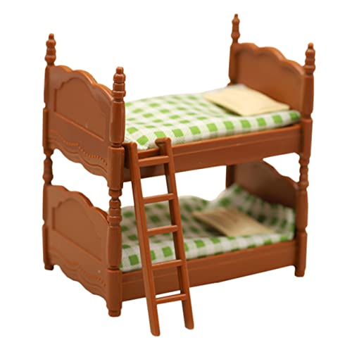 Supvox 1 Satz Puppenhaus Doppelbett Kindermöbel Mini- Miniatur-etagenbettmodell Für Puppenminibett Kinderspielzeug Etagenbett Für Puppenschlafzimmer Plastik Supvox 1 Satz Puppenhaus Doppelbett Kindermöbel Mini- Miniatur-etagenbettmodell Für Puppenminibett Kinderspielzeug Etagenbett Für Puppenschlafzimmer Plastik von Supvox