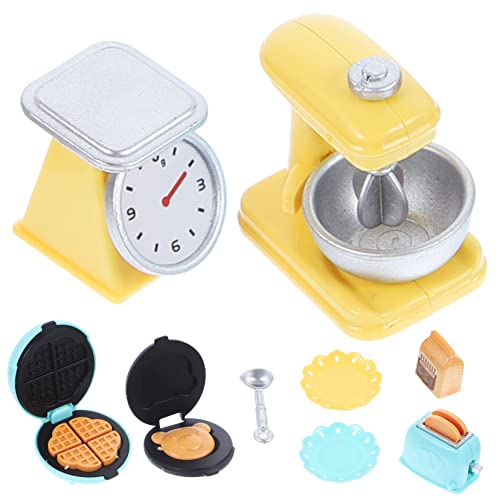 Supvox Puppenhäuser Für Mädchen Miniatur-geräte-kit Maßstabsgetreues Küchenspielzeug Für Jungen Und Mädchen Supvox Puppenhäuser Für Mädchen Miniatur-geräte-kit Maßstabsgetreues Küchenspielzeug Für Jungen Und Mädchen von Supvox