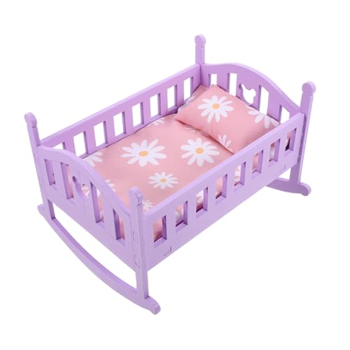 Supvox 1 Satz Puppenhaus Krippe babybett Kinderbett holzpuppenbett miniaturen puppenhaus zubehör Minibett Möbel klein Mini Hausbett Mini- -Puppenbett Stoff Colorful Supvox 1 Satz Puppenhaus Krippe babybett Kinderbett holzpuppenbett miniaturen puppenhaus zubehör Minibett Möbel klein Mini Hausbett Mini- -Puppenbett Stoff Colorful von Supvox