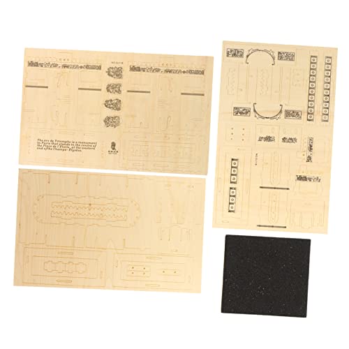 Supvox 1 Satz Puzzle 3D Holzpuzzle Beige Supvox 1 Satz Puzzle 3D Holzpuzzle Beige von Supvox