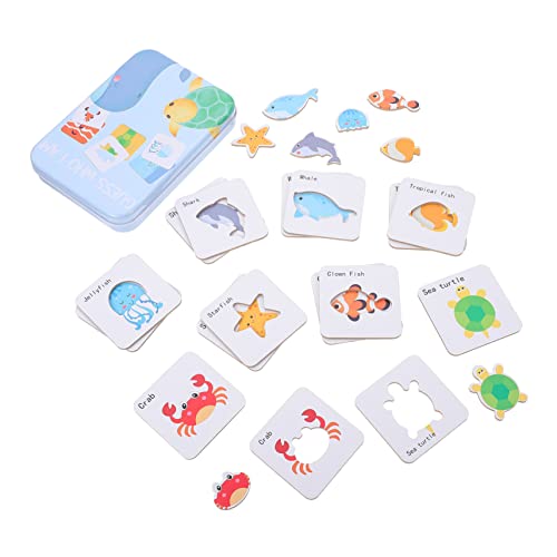Supvox 1 Satz Puzzle Geist Formerkennungsspielzeug Interaktives für Bildungsspielzeug intellektuelles Spiel Brettspiel für Kindergeschenk Holz Supvox 1 Satz Puzzle Geist Formerkennungsspielzeug Interaktives für Bildungsspielzeug intellektuelles Spiel Brettspiel für Kindergeschenk Holz von Supvox