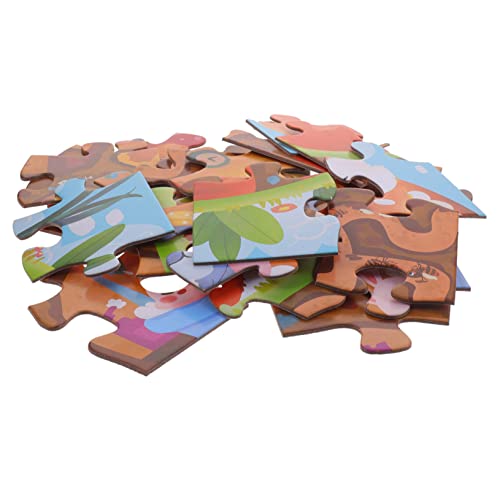 Supvox 1 Satz Puzzle Rätsel für Fuchs-Geheimrätsel Rätsel für Kleinkinder Kleinkind rätsel Kleinkinder Rätsel Lernen Vorschulrätsel Rätsel Vorschule Papier von Supvox