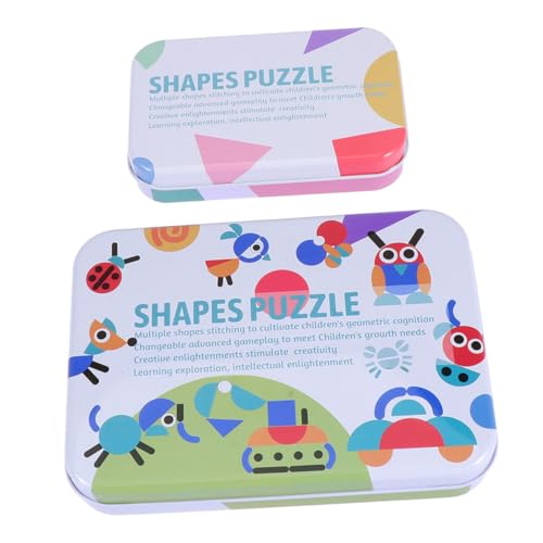 Supvox 1 Satz Puzzle- aus Holz Puzzlematte Kinderspielzeug Tangram-Puzzle- pädagogisches Kinderfrühes Lernspielzeug Bunt Supvox 1 Satz Puzzle- aus Holz Puzzlematte Kinderspielzeug Tangram-Puzzle- pädagogisches Kinderfrühes Lernspielzeug Bunt von Supvox