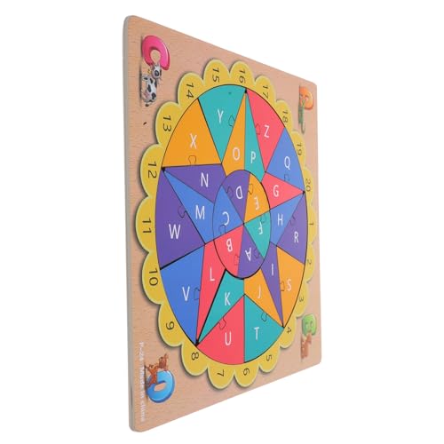 Supvox 1 Satz Puzzle englisches passendes passendes für Vorschulkinder pädagogisches Kleinkindspielzeug lustige passende spielzeuge Alphabettafel Holz Supvox 1 Satz Puzzle englisches passendes passendes für Vorschulkinder pädagogisches Kleinkindspielzeug lustige passende spielzeuge Alphabettafel Holz von Supvox
