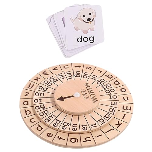 Supvox 1 Satz Rotierendes Holz Buchstabenspiel Lernspielzeug für Englischen Rechtschreibung Fördert Gedächtnis Eltern Beziehung für Geburtstage oder Schulanfang Supvox 1 Satz Rotierendes Holz Buchstabenspiel Lernspielzeug für Englischen Rechtschreibung Fördert Gedächtnis Eltern Beziehung für Geburtstage oder Schulanfang von Supvox