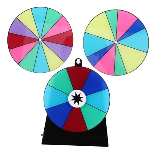 Supvox 1 Satz -Roulette Entscheidungsrad Für Lebensmittel Mini- Karnevalsspiele Party-Challenge-Rad Peg-brettspiel Erstaunliches Roulette Großes Gewinnrad Acryl Supvox 1 Satz -Roulette Entscheidungsrad Für Lebensmittel Mini- Karnevalsspiele Party-Challenge-Rad Peg-brettspiel Erstaunliches Roulette Großes Gewinnrad Acryl von Supvox