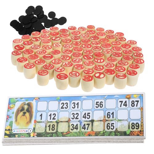 Supvox 1 Satz Satz Zahlenschachspiel Bingo-Visitenkarten interessantes Bingospiel Zahlen-Bingo-Karten interaktives Partyspiel Partyversorgung hölzern Supvox 1 Satz Satz Zahlenschachspiel Bingo-Visitenkarten interessantes Bingospiel Zahlen-Bingo-Karten interaktives Partyspiel Partyversorgung hölzern von Supvox